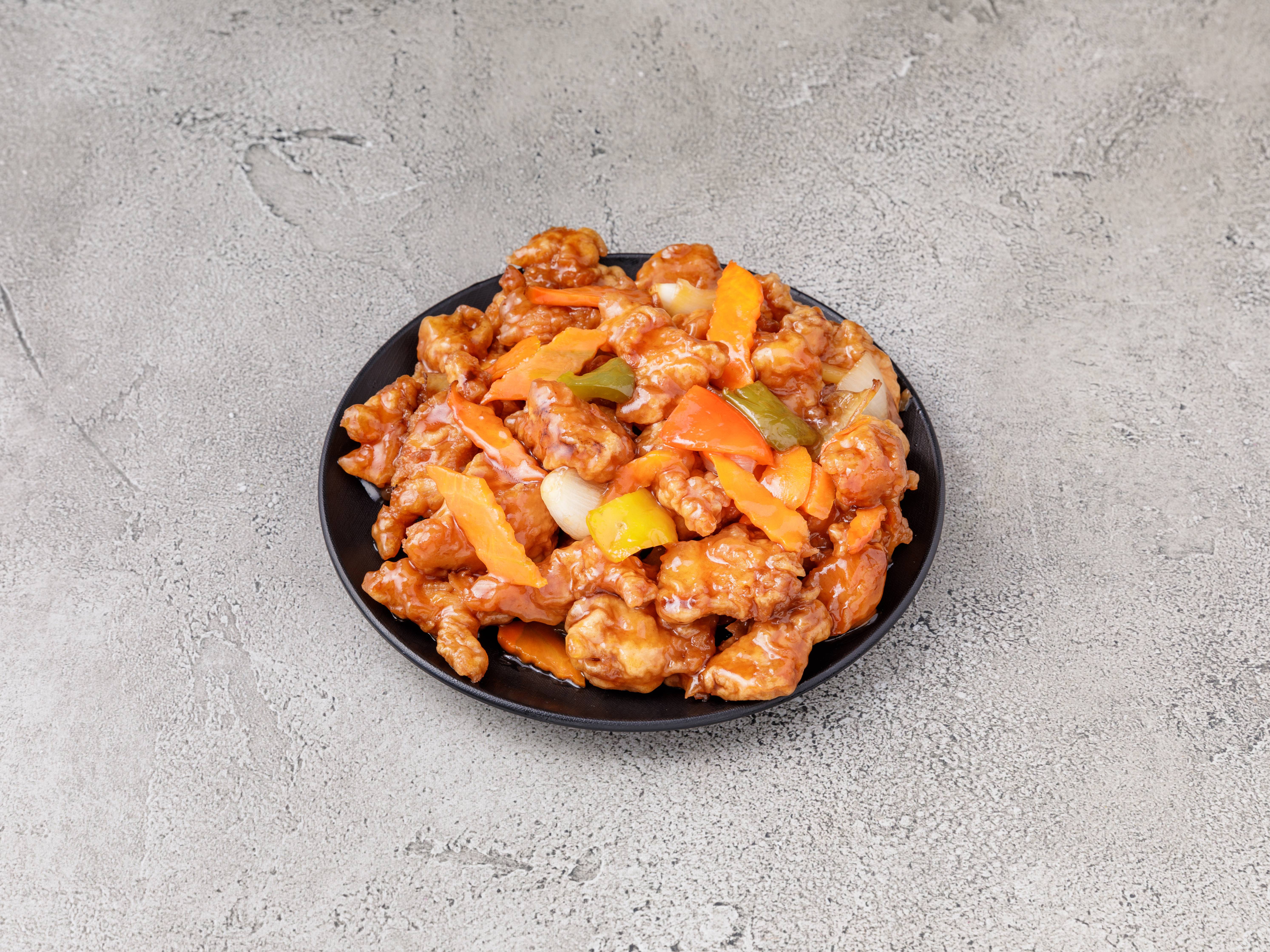 Order C8. Sweet and Sour Chicken food online from Golden Dragon store, Athens on bringmethat.com