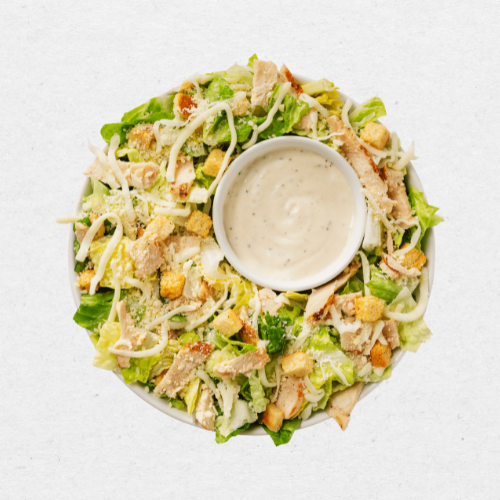 Order Chicken Caesar Salad food online from Rapid Fired Pizza store, Jeffersonville on bringmethat.com