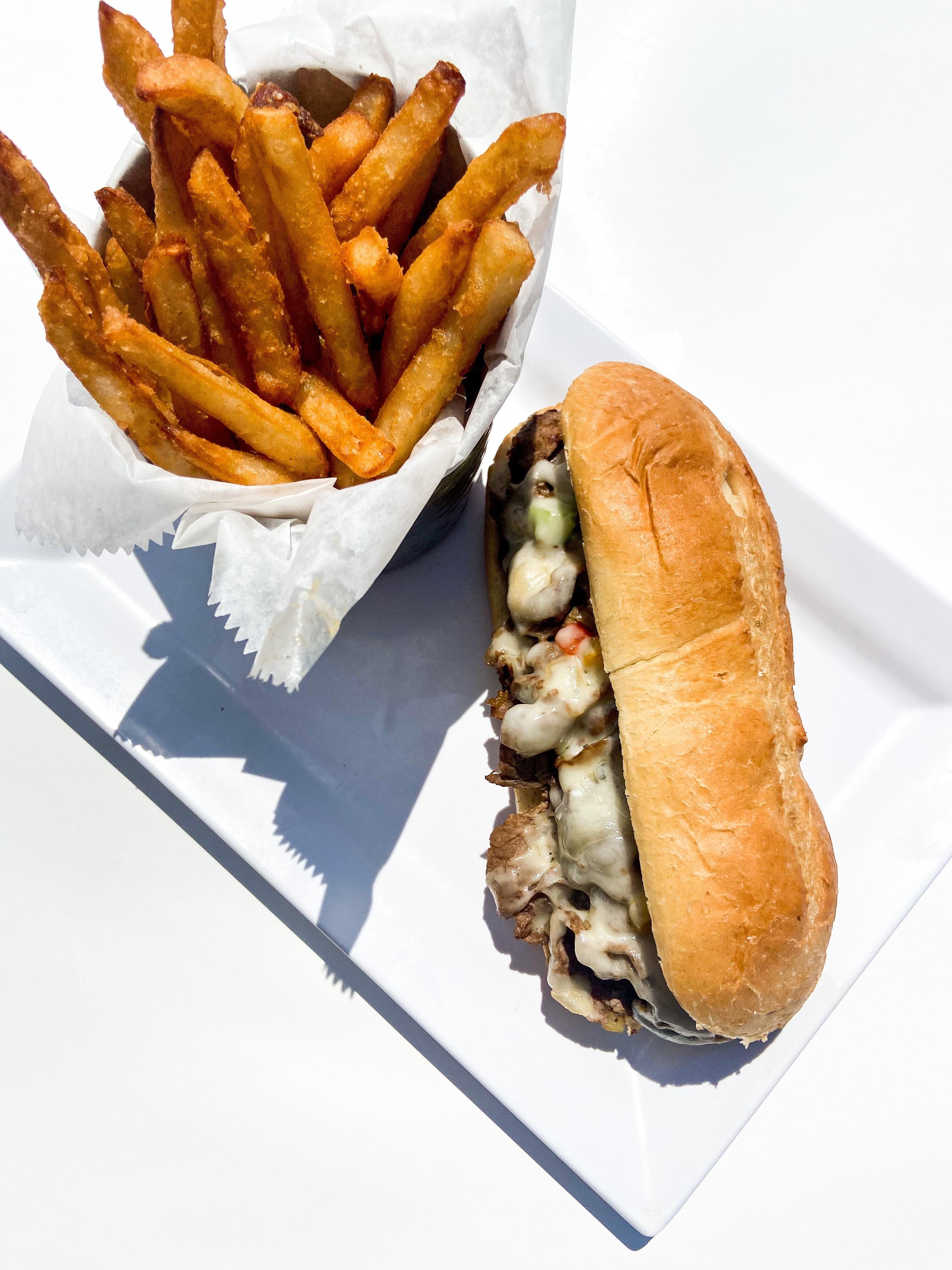 Order PHILLY CHEESESTEAK food online from Wisk Am Eatery store, Prosper on bringmethat.com