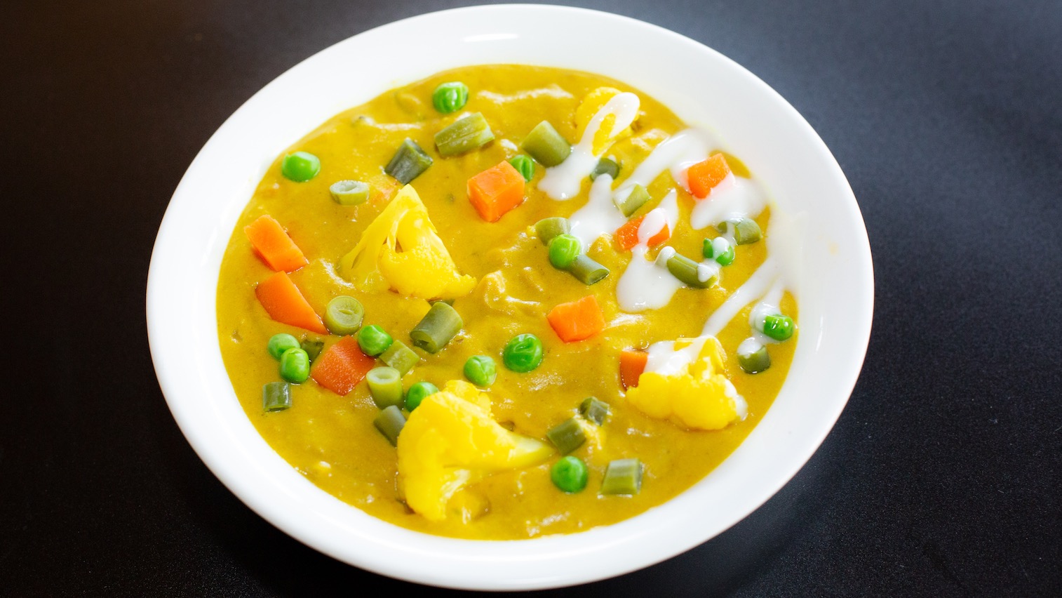 Order Veg Korma Curry food online from Masala Desi Cafe store, Burlingame on bringmethat.com