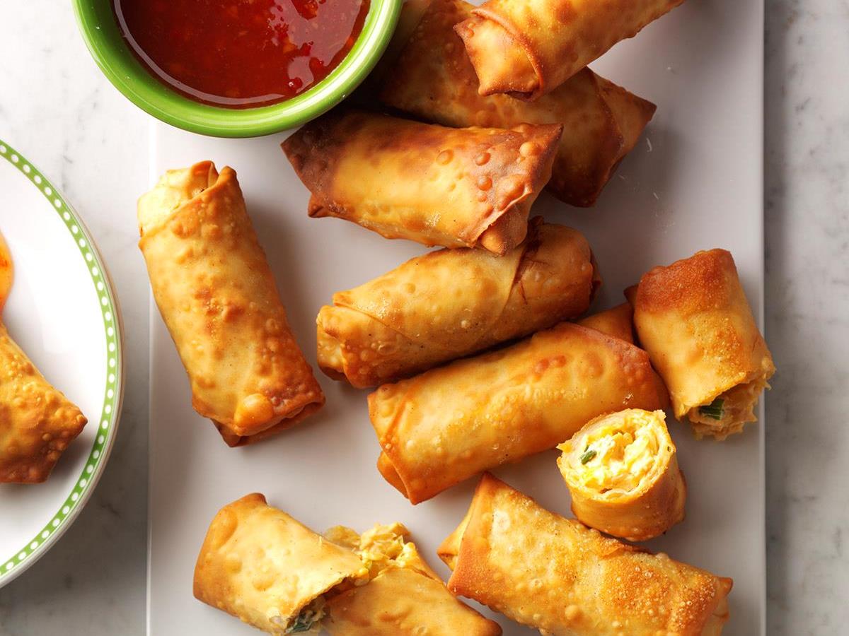Order Vegetarian Spring Rolls (6 pc) food online from Spice Six store, Hermosa Beach on bringmethat.com