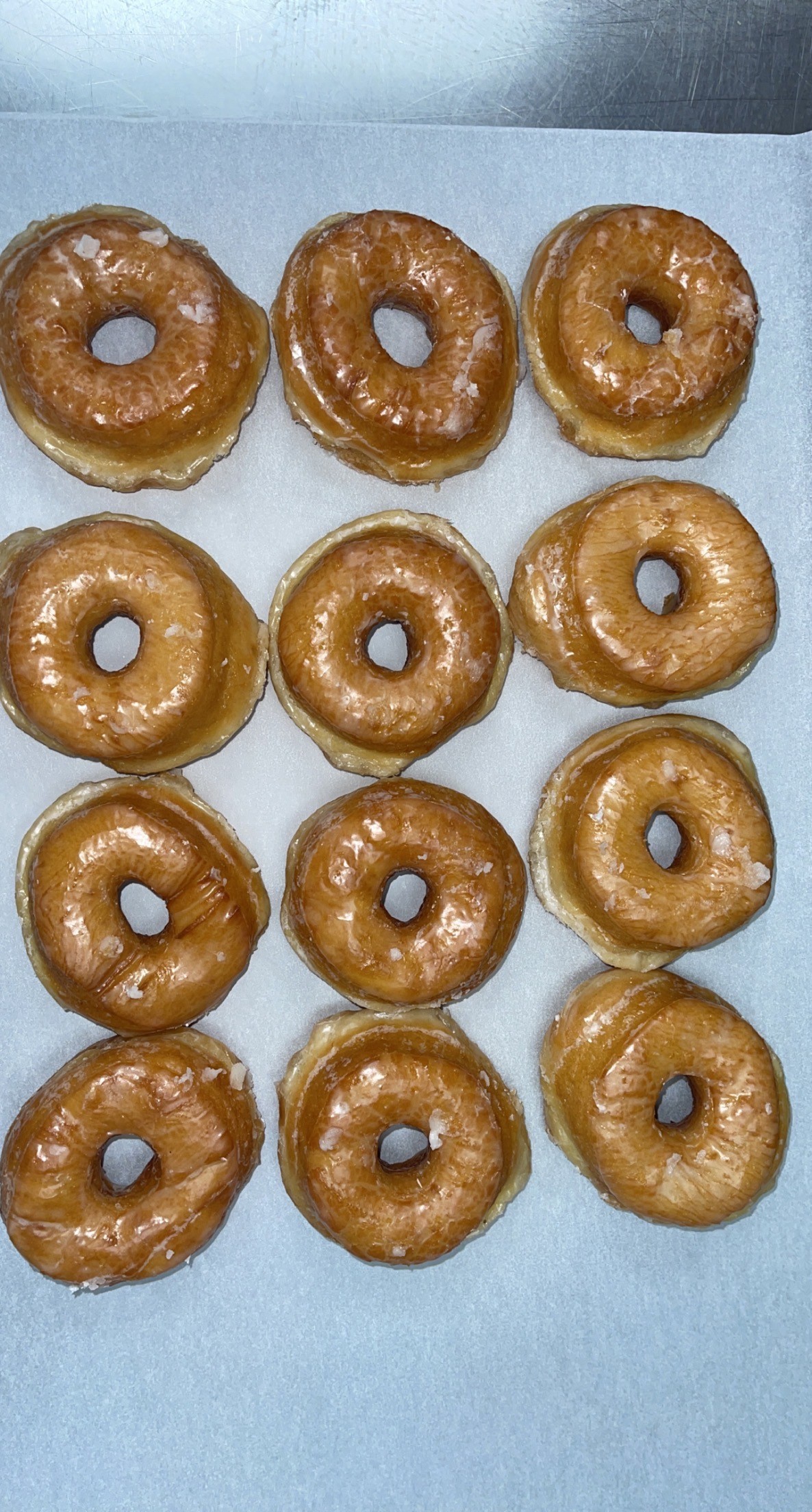 Order 1/2 Dozen Regular Donut food online from Carl Donuts And Coffee store, Avon on bringmethat.com