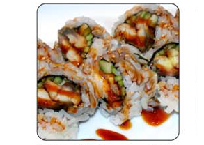 Order Unagi Roll food online from Kobe Restaurant store, Bellevue on bringmethat.com