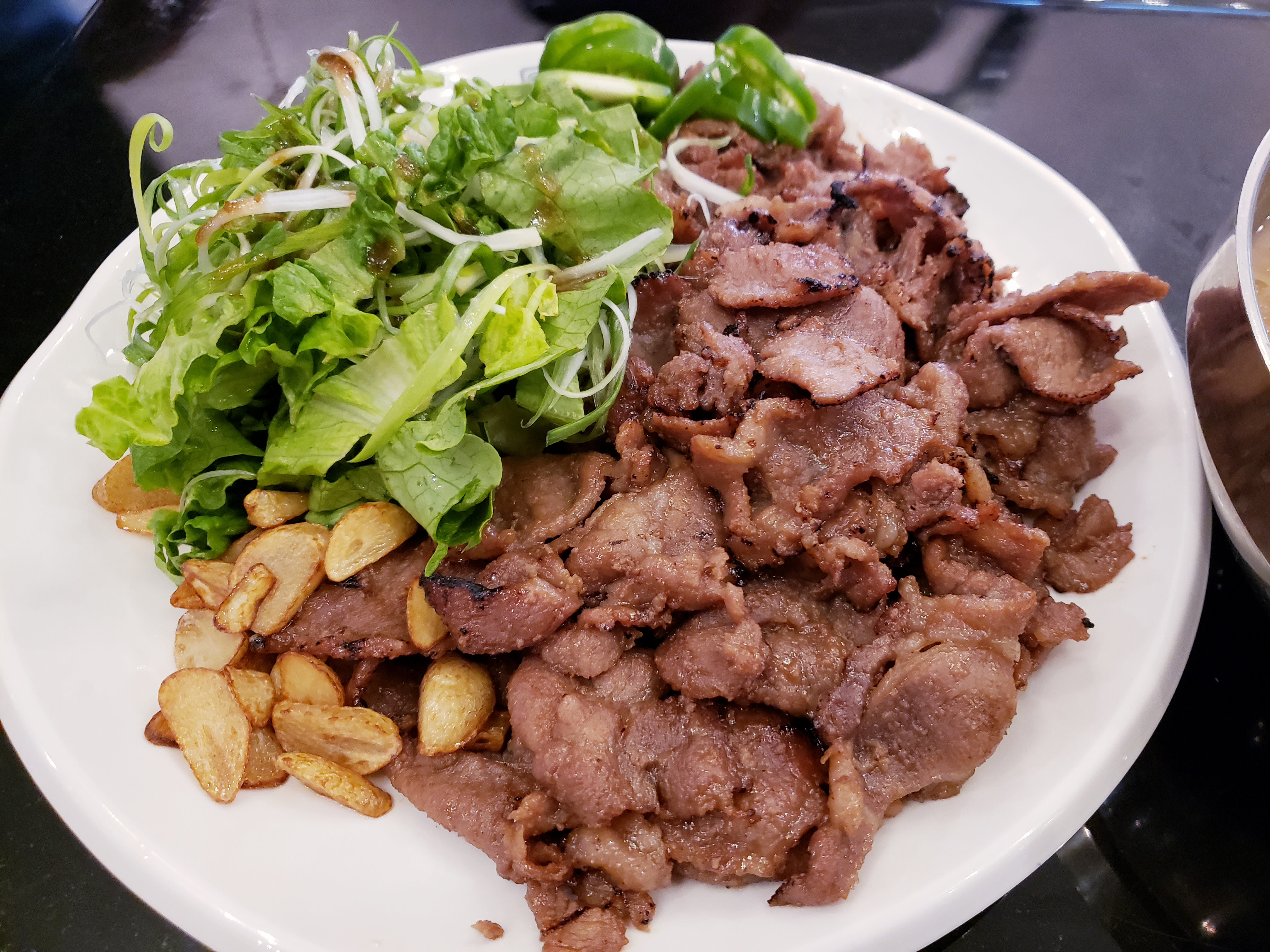 Order 양념돼지갈비 Marinated Pork BBQ food online from Duri Pocha store, Ridgefield on bringmethat.com