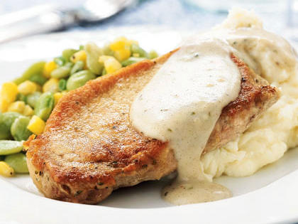 Order Pork Chops food online from Neal Coffee Shop store, San Mateo on bringmethat.com