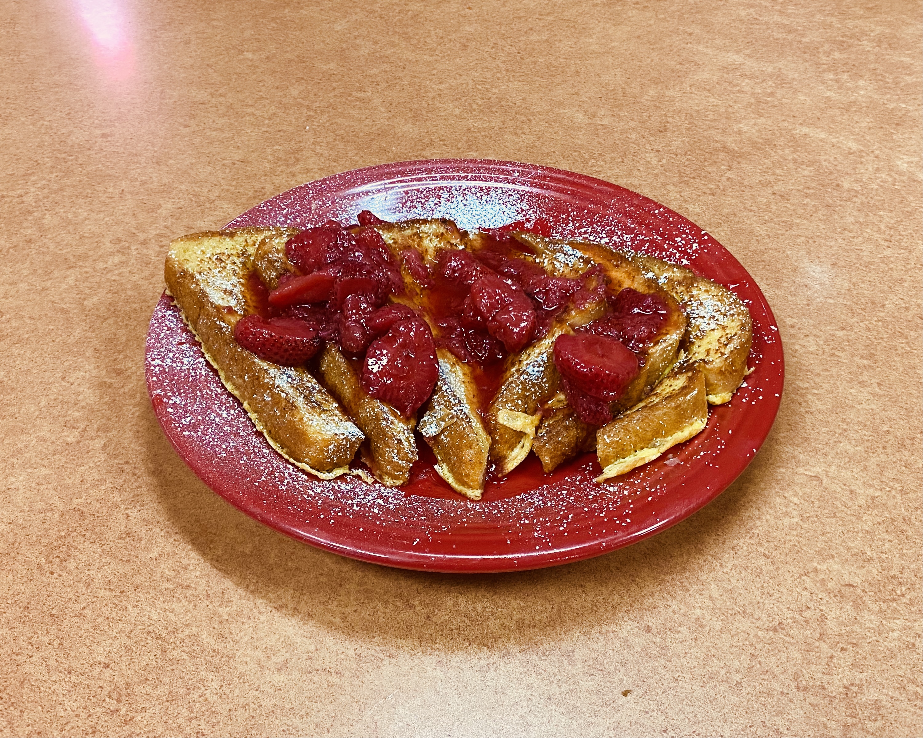 Order Strawberry French Toast food online from The Workz store, Lancaster on bringmethat.com
