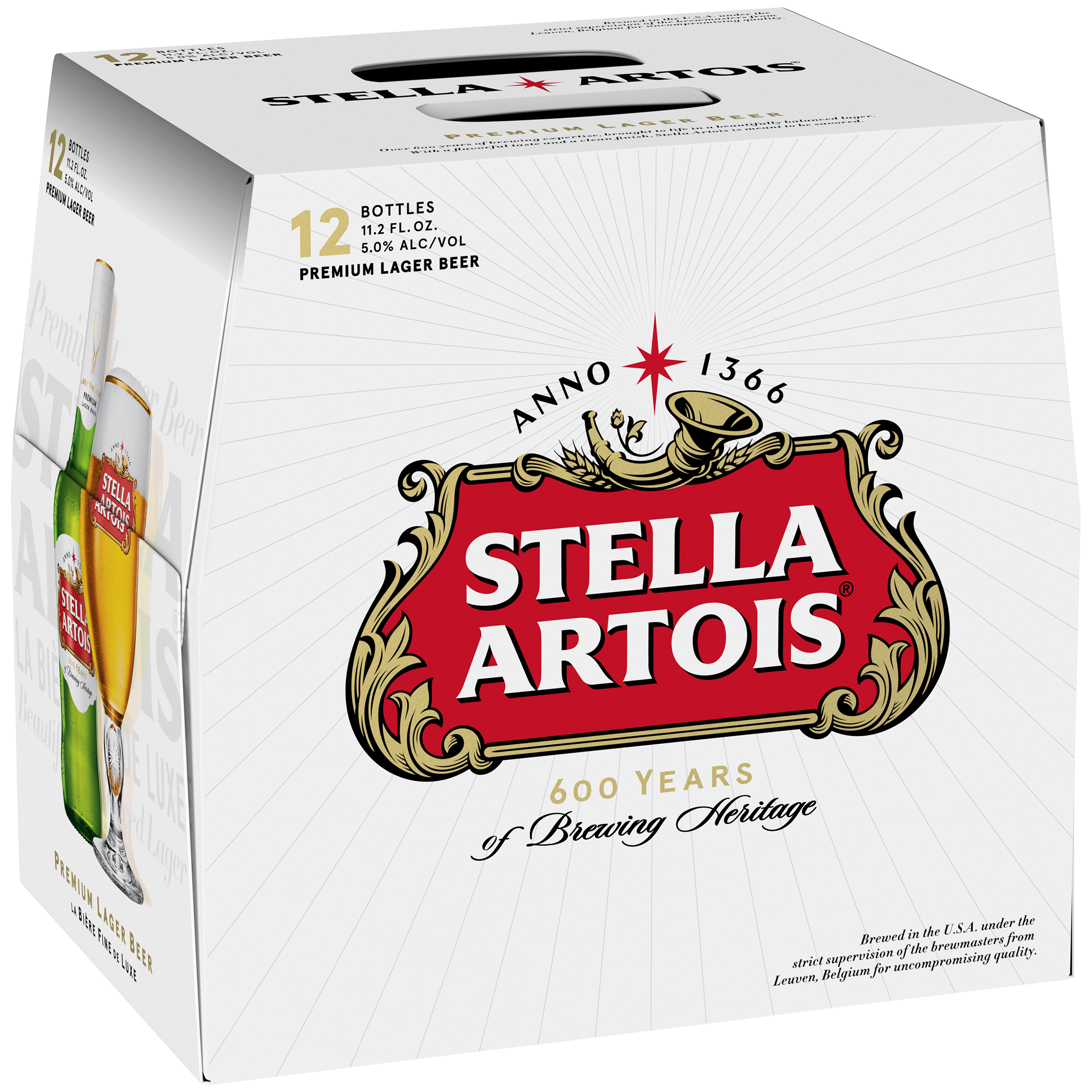 Order Stella Artois 11.2oz bottles - 12 pack food online from Cactus Food Mart store, Scottsdale on bringmethat.com