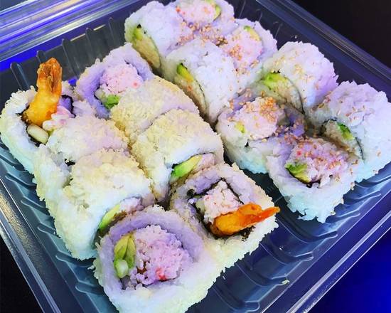 Order Lunch 0: California Roll(8pcs) + Crunch Roll (8pcs)+miso soup food online from Koya Sushi store, Whittier on bringmethat.com