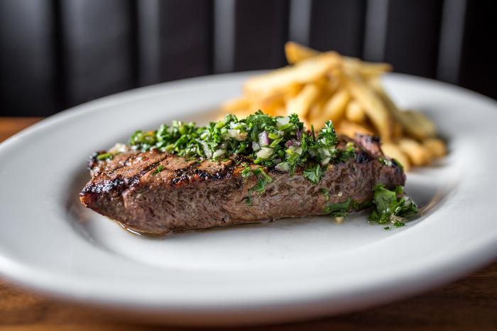Order 10 oz Chimichurri Steak food online from ***doc b's river north $3.99 delivery special*** store, Chicago on bringmethat.com