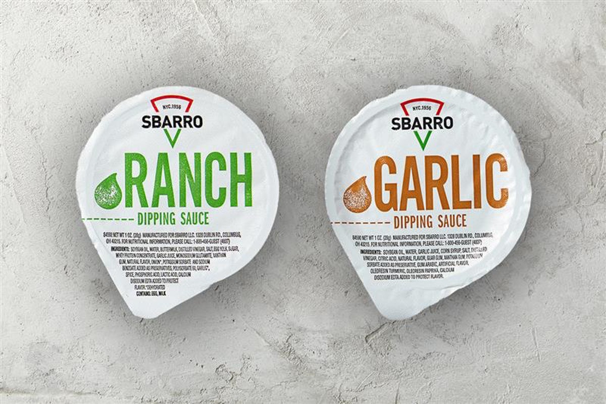 Order Dipping Cups food online from Sbarro store, Canton on bringmethat.com
