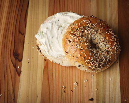 Order Bagel & Flavored Cream Cheese food online from Barry Bagels store, Westerville on bringmethat.com
