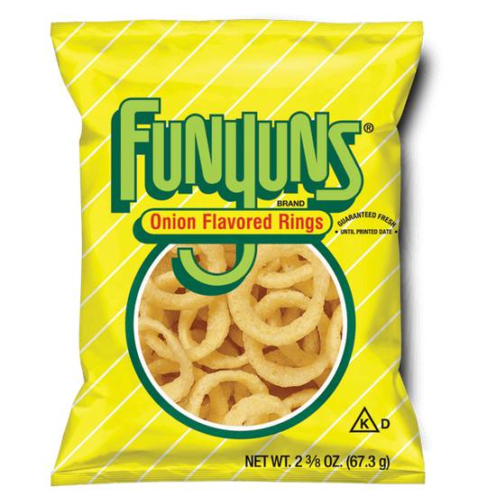 Order Funyuns 2.375oz food online from Caseys Carry Out Pizza store, Council Bluffs on bringmethat.com