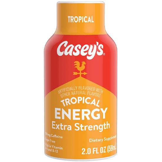 Order Casey's Extra Strength Tropical Energy Shot 2oz food online from Casey store, Lawrence on bringmethat.com