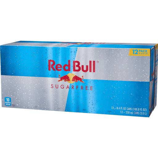 Order Red Bull Energy Drink Sugar Free (12PK 8.4 OZ) 91031 food online from Bevmo! store, Chico on bringmethat.com