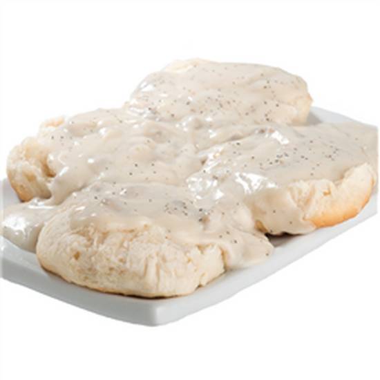 Order Biscuits & Gravy - Double food online from Champs Chicken store, Sherwood on bringmethat.com