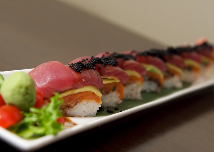Order New Fusion Special Roll food online from Bamboo Ya store, Queens on bringmethat.com