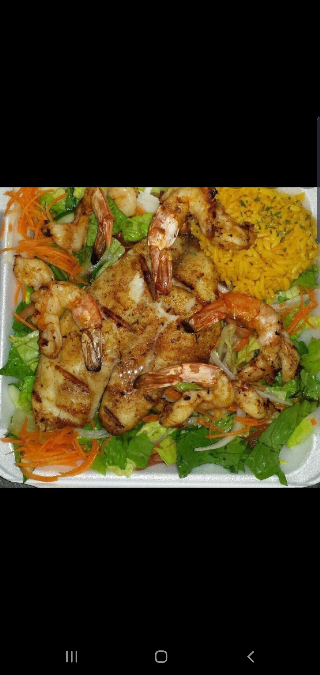 Order Grilled Shrimp Over Rice And Veggies. free  can soda or water  food online from Bedford gourmet food store, Brooklyn on bringmethat.com