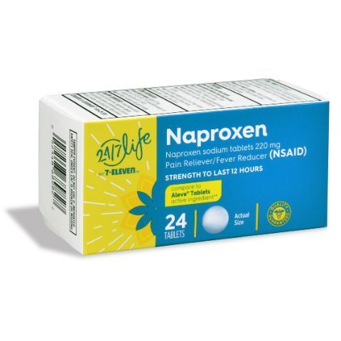 Order 24/7 Life Naproxen Sodium 220mg Tabs 24ct food online from 7-Eleven store, Charlotte on bringmethat.com