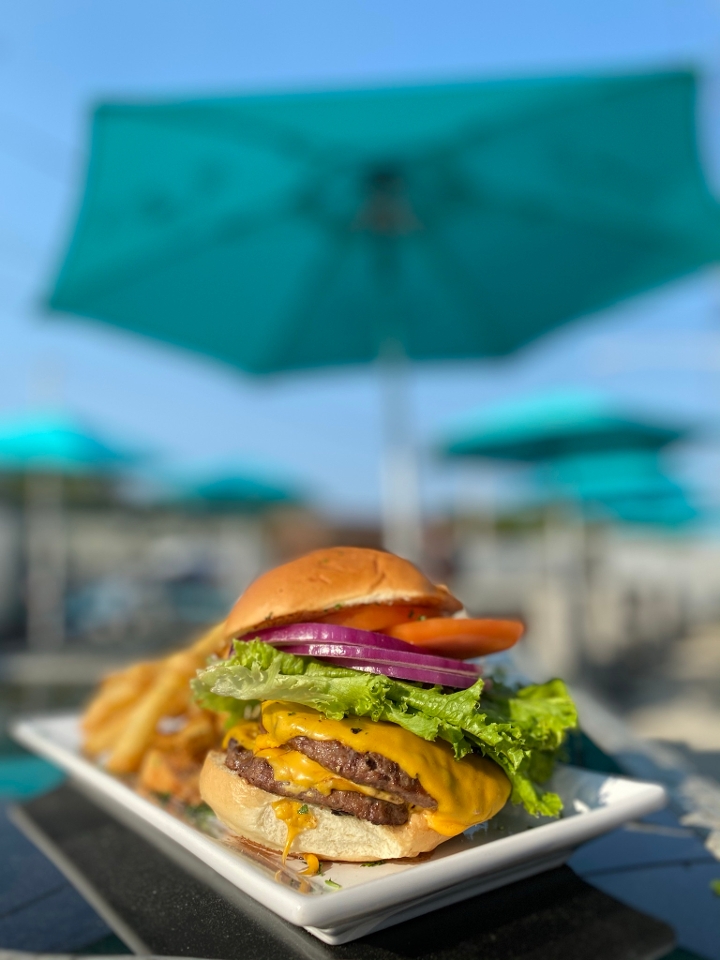 Order 1846 Burger food online from Shore House Bar & Grill store, Point Pleasant Beach on bringmethat.com