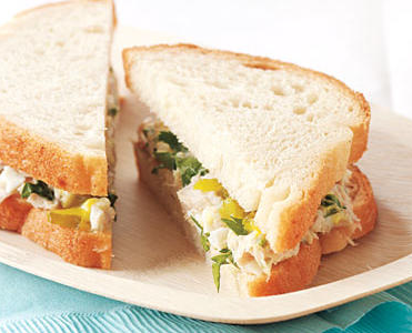 Order Tuna and Dill Pickles Sandwich food online from Rich Bagels store, Sandy on bringmethat.com