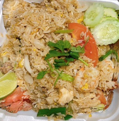 Order Thai Fried Rice food online from Iyara Thai Cuisine store, Houston on bringmethat.com