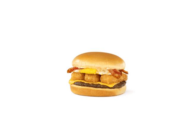 Order Breakfast Burger food online from Whataburger Restaurants store, Crosby on bringmethat.com