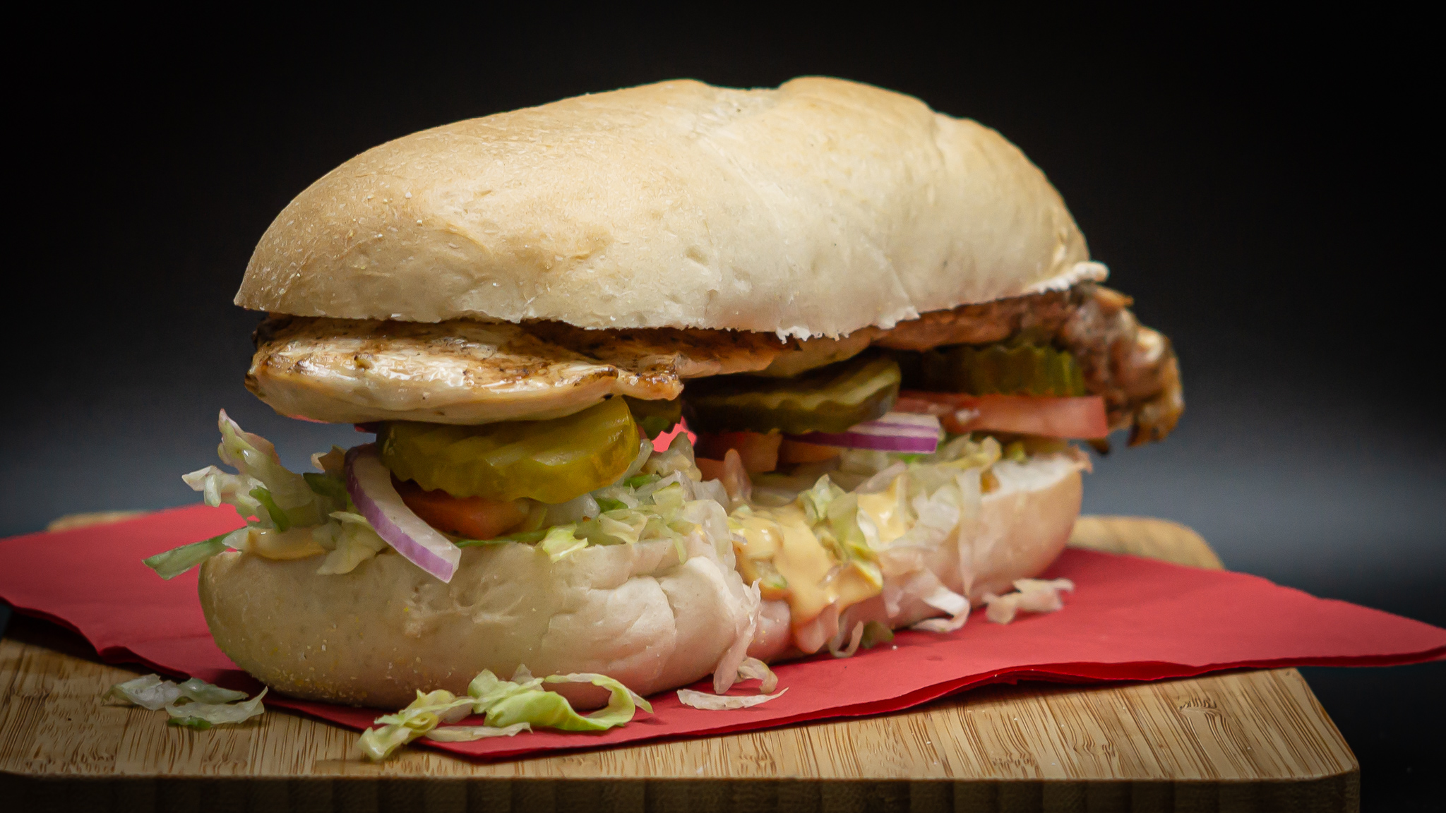 Order Grilled Chicken Sandwich food online from Best Burger store, North Canton on bringmethat.com