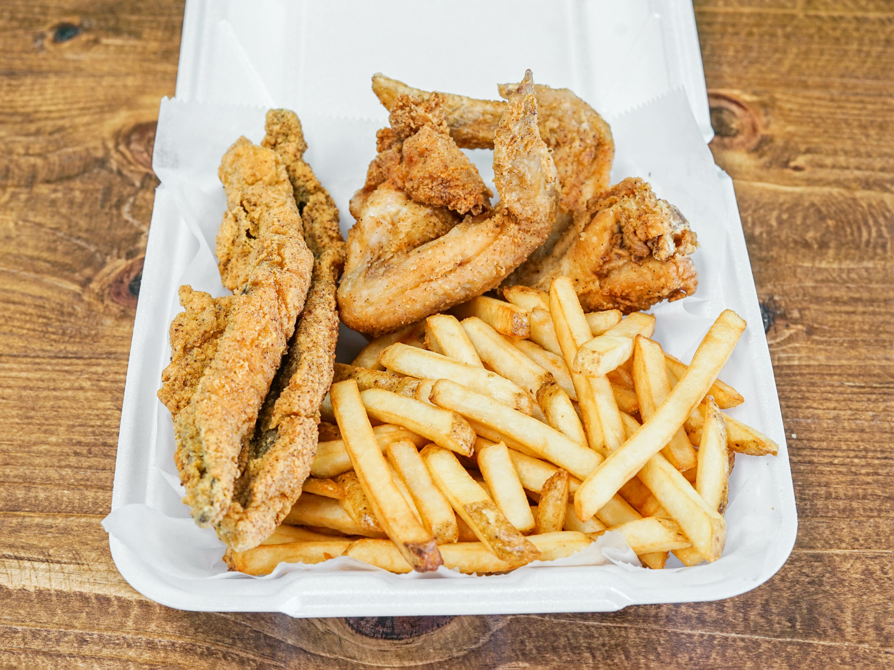 Order Chicken Wings 6 Pieces  food online from Rapid Sandwiches & More store, Harrisburg on bringmethat.com