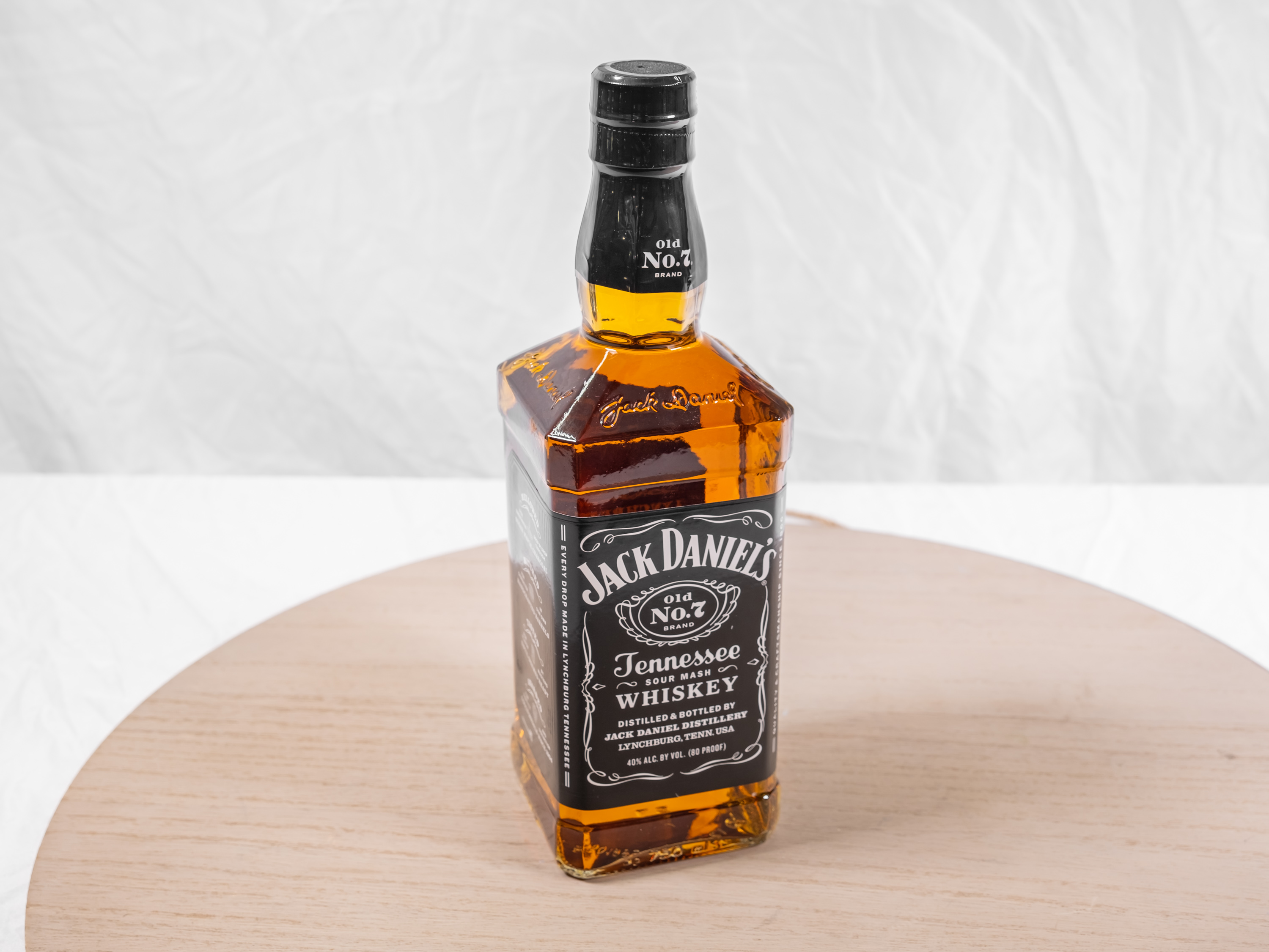 Order 750 ml. Jack Daniel Black Lable Whisky food online from M & G Market store, Highland on bringmethat.com