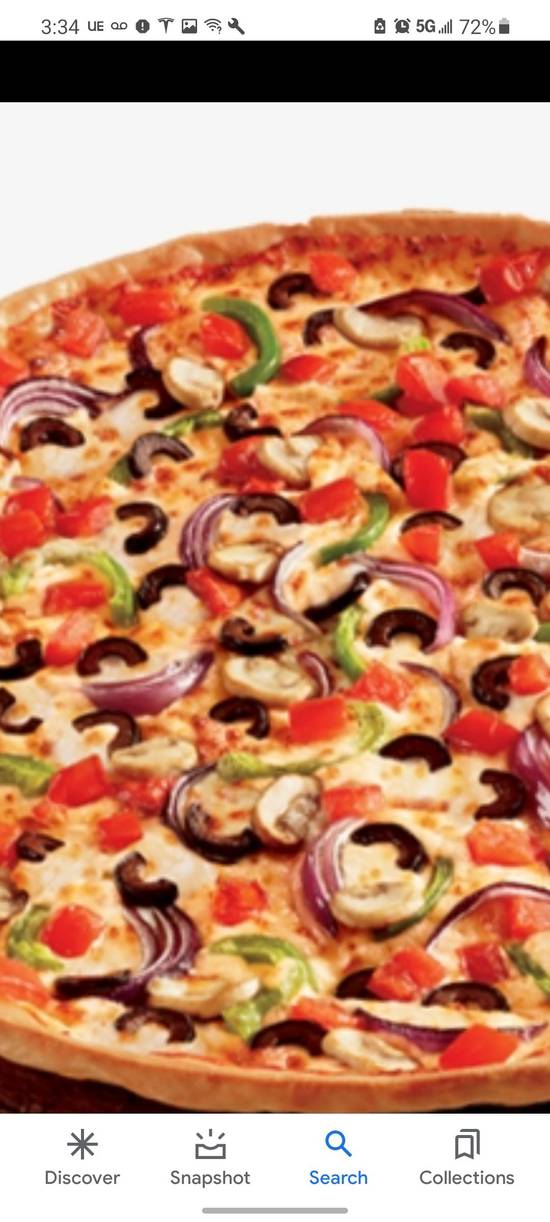Order Veggie Lovers Pizza food online from Fat Tomato Pizza store, Los Angeles on bringmethat.com