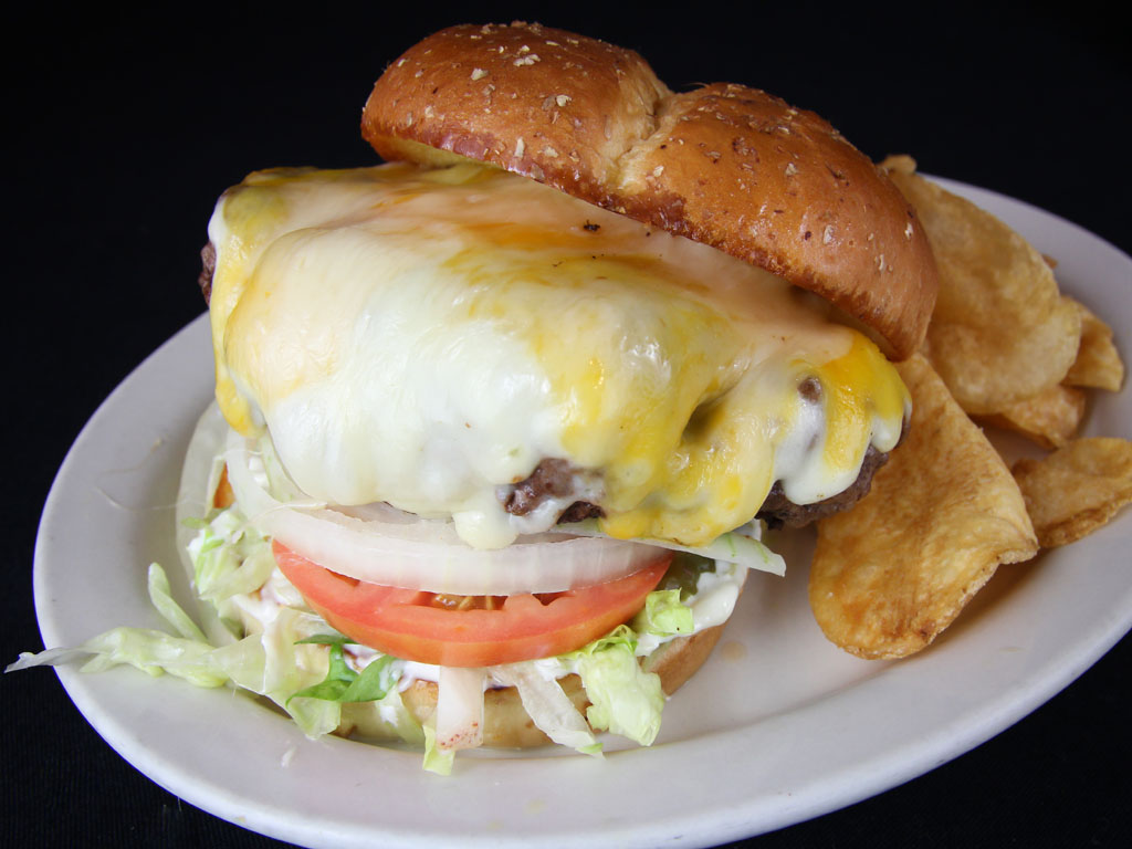 Order The Great 3 Burger food online from The Thurman Cafe store, Columbus on bringmethat.com