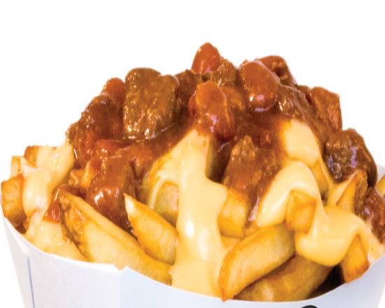 Order Chili Cheese Fries food online from The Great Steak & Potato Co. store, Cincinnati on bringmethat.com