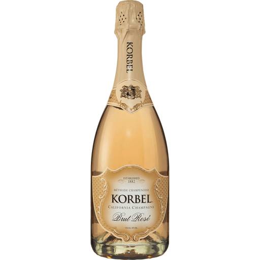 Order Korbel Champagne Brut Rose (750 ML) 54770 food online from Bevmo! store, San Rafael on bringmethat.com