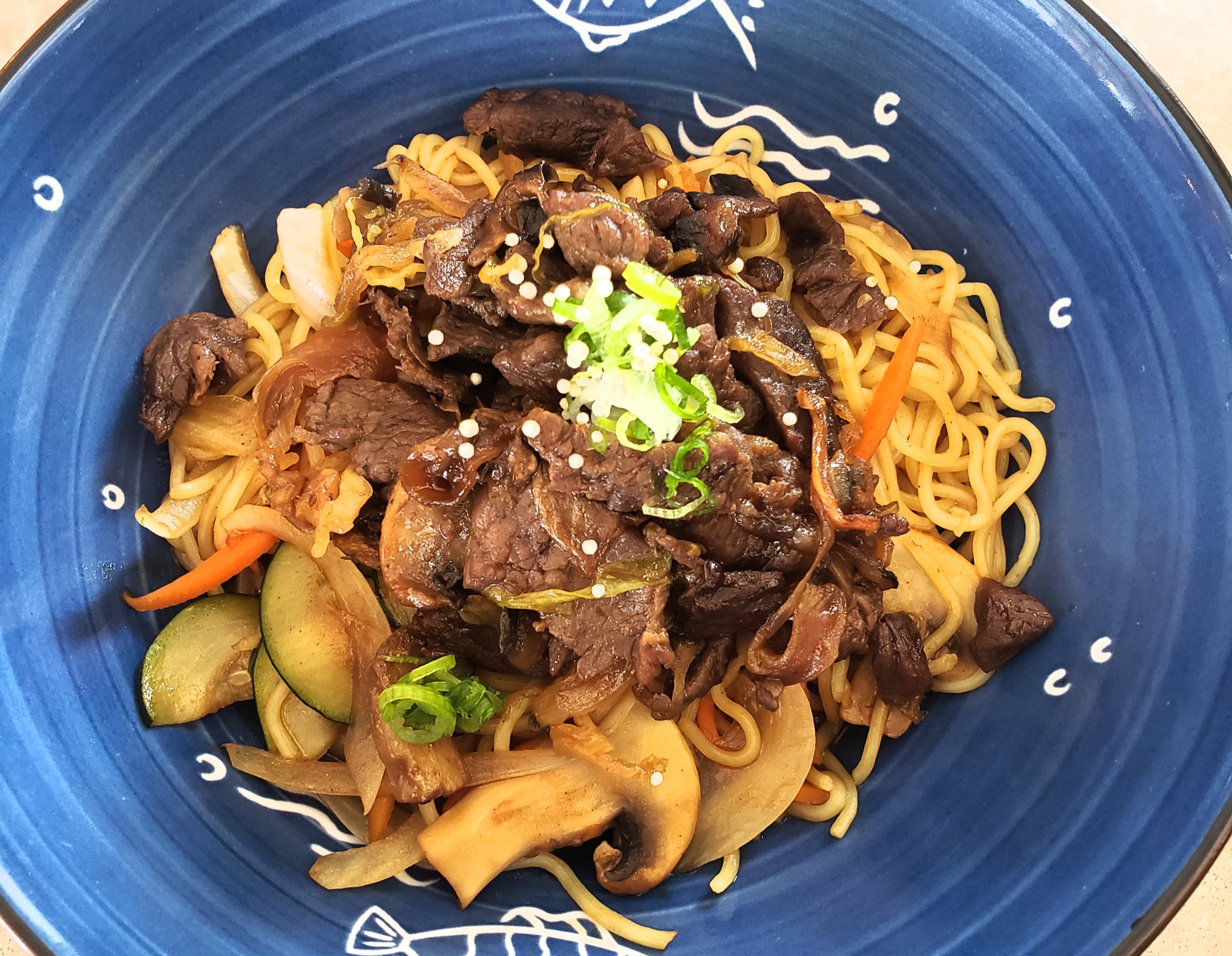 Order Beef yakisoba  food online from Asahi Express store, Albuquerque on bringmethat.com