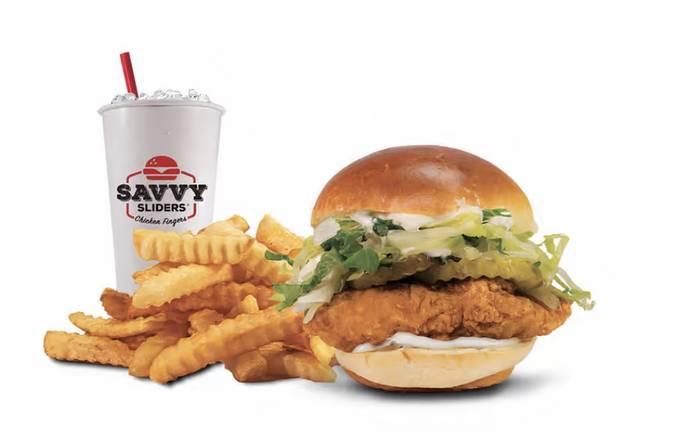Order Homestyle Fried Chicken Savvy Sack food online from Savvy Sliders store, Detroit on bringmethat.com