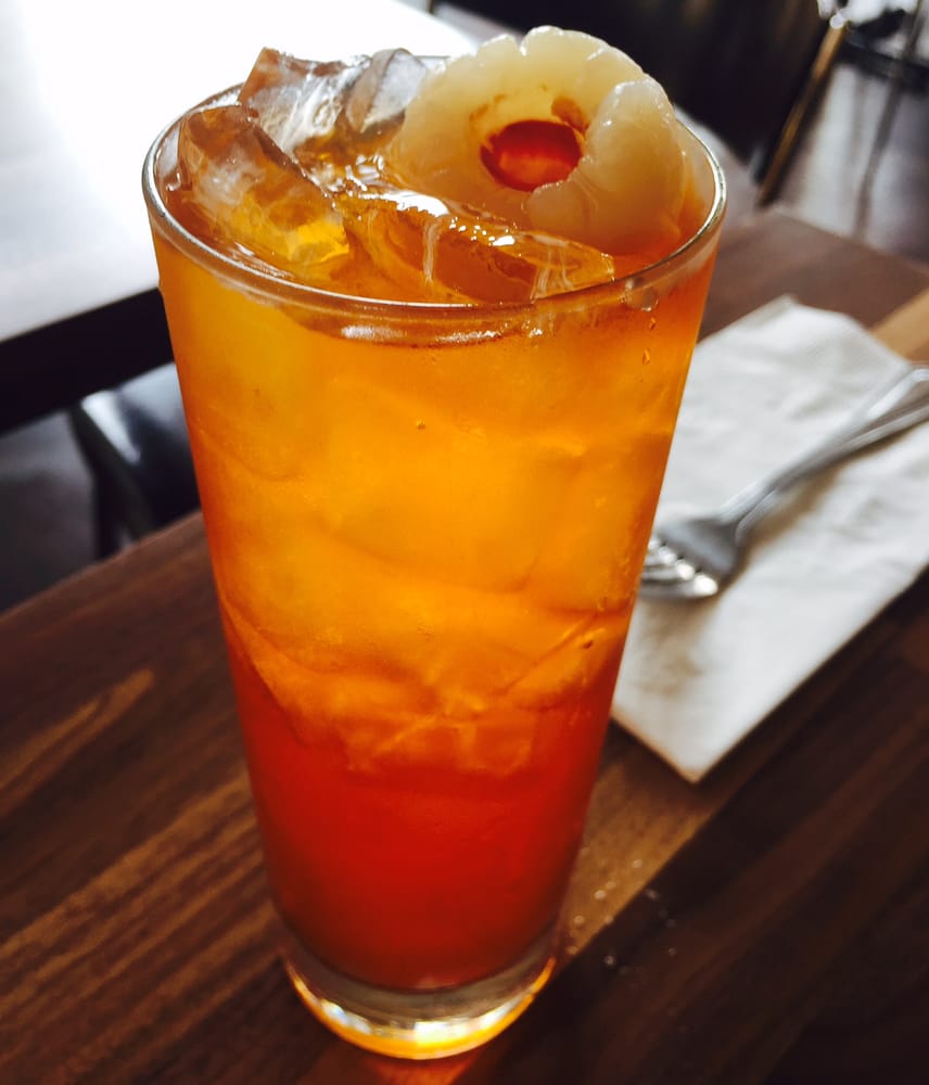 Order Lychee Iced Tea food online from House Of Thai store, San Francisco on bringmethat.com