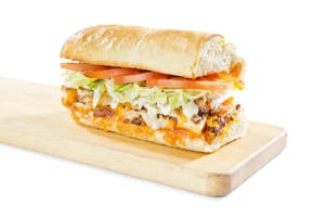 Order Buffalo Chicken Sandwich food online from Fox's Pizza Den store, Freedom on bringmethat.com