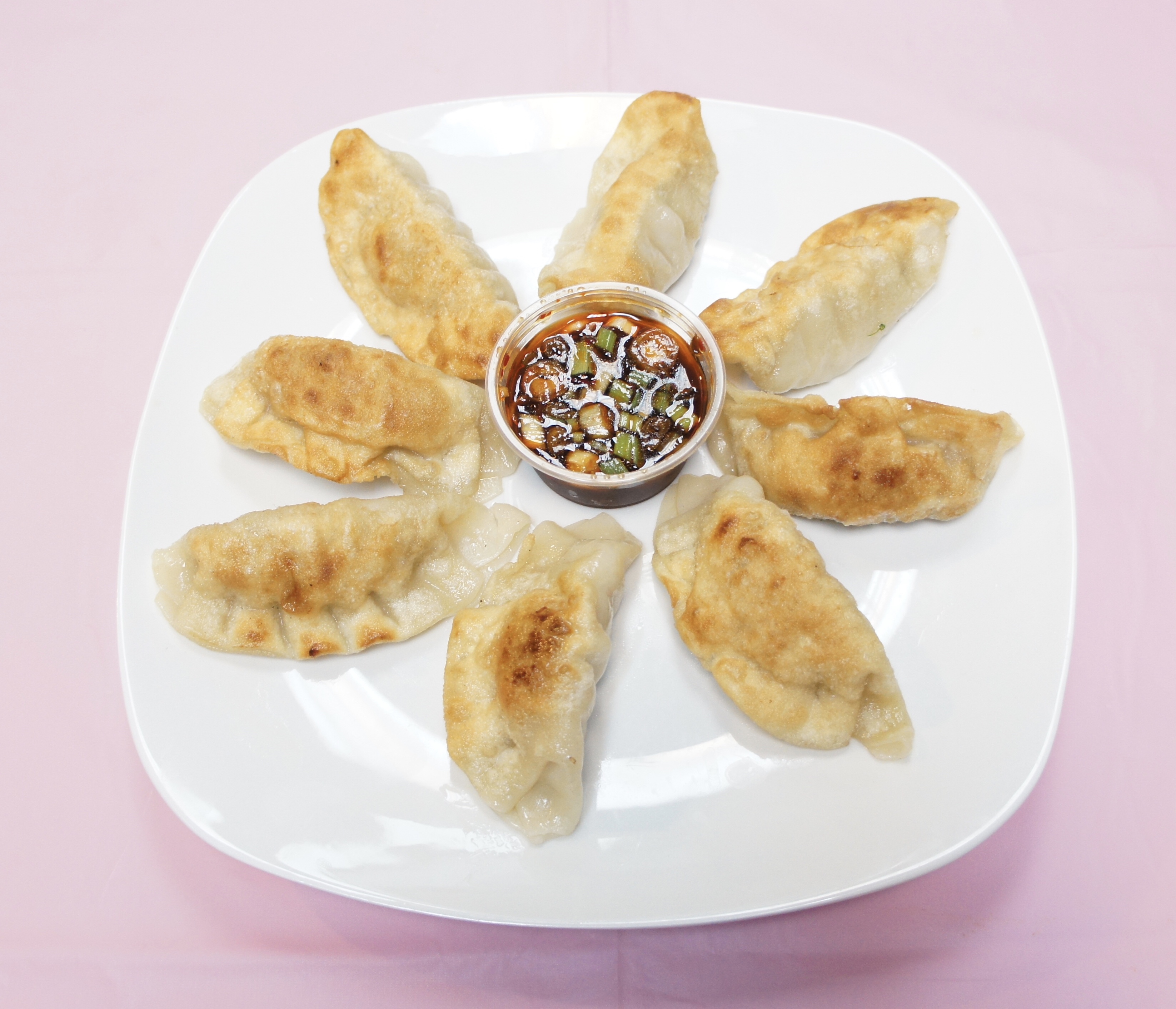 Order  Pan Fried Dumpling (8pc) food online from Zhengs China Express store, Randallstown on bringmethat.com