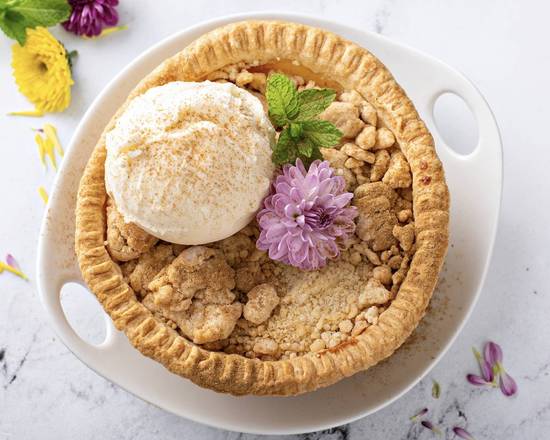 Order Pecan Pie With Vanilla Ice Cream food online from Cafe Bora store, Milton on bringmethat.com