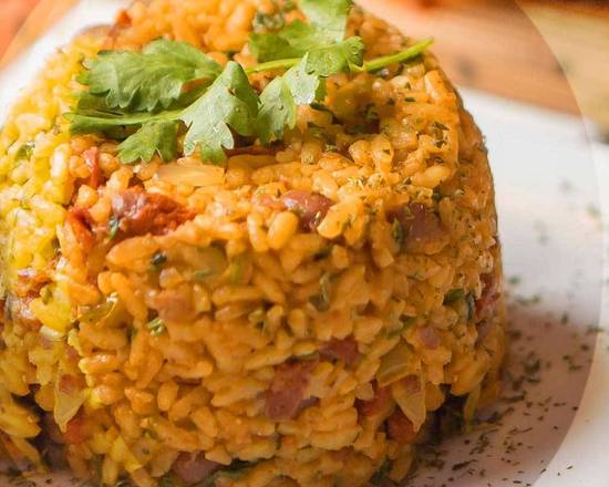 Order Arroz Mamposteao  / Rice along with beans food online from Flavors Of Heaven store, Saint Cloud on bringmethat.com