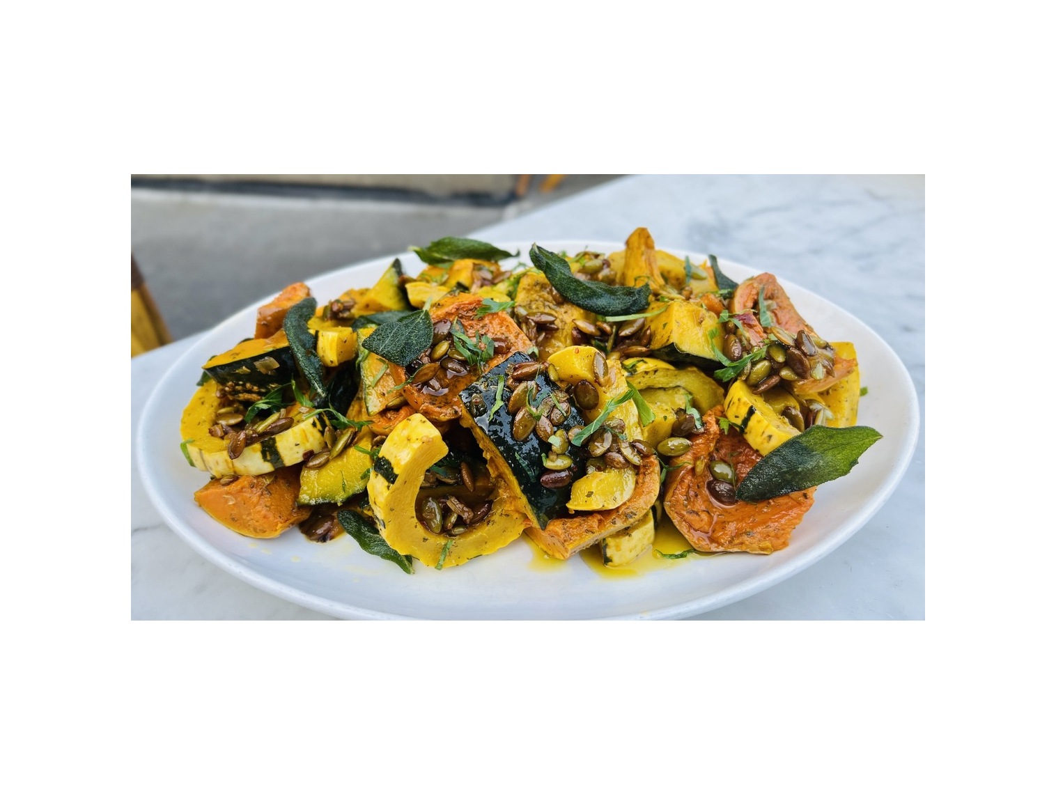 Order Roasted Autumn Squash food online from Lafayette store, New York on bringmethat.com