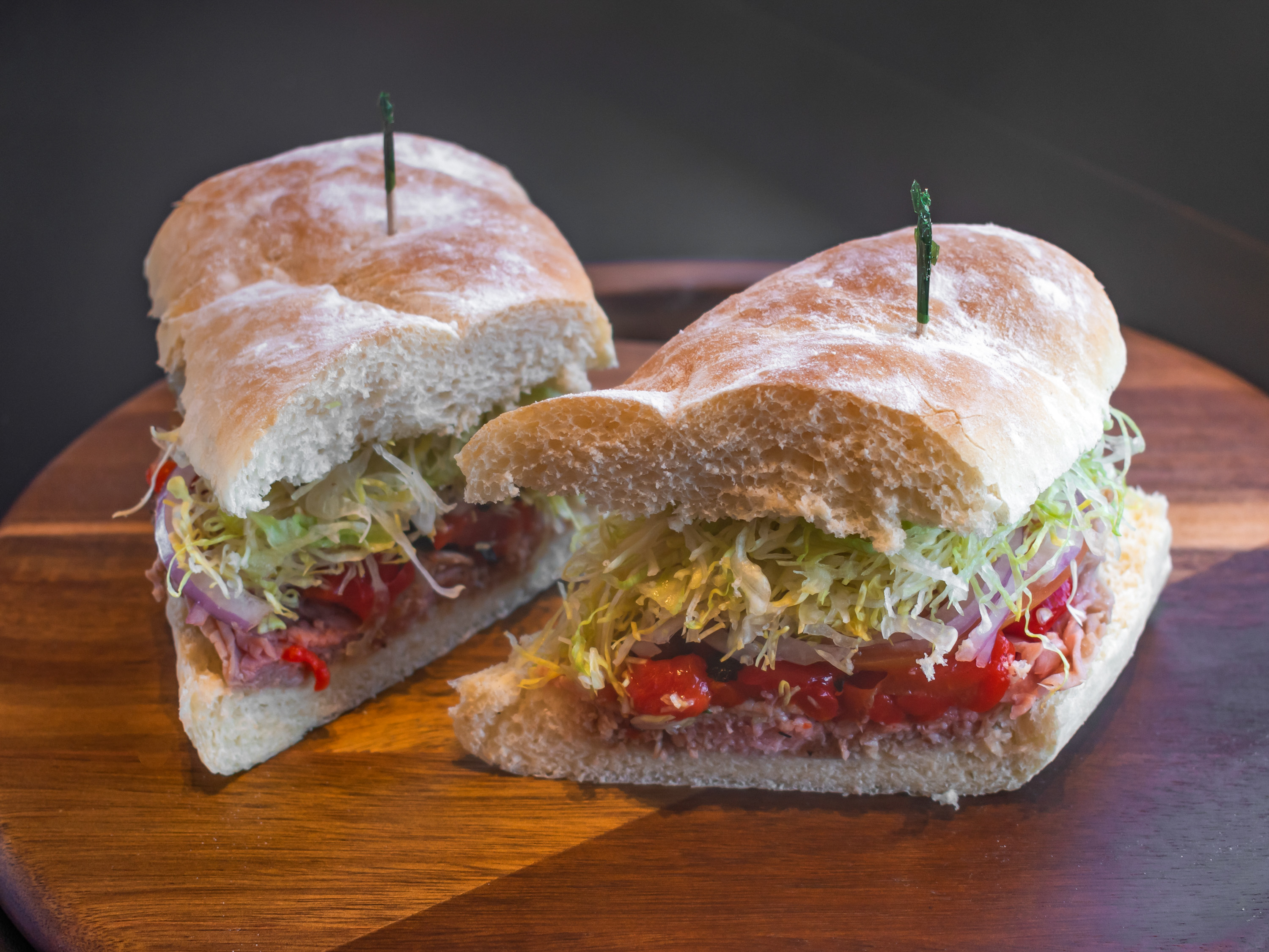 Order Cousin Vinnie Sandwich food online from Aspen Mills Bakery & Cafe store, La Quinta on bringmethat.com