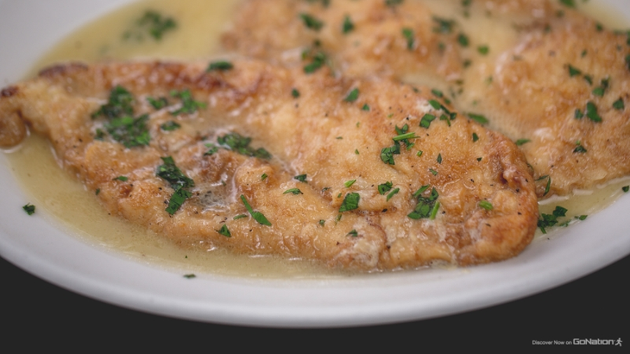 Order Chicken Francesce food online from ReNapoli Pizzeria store, Old Greenwich on bringmethat.com