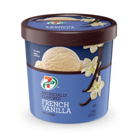 Order 7 Select French Vanilla Pint food online from 7-Eleven store, Chicago on bringmethat.com