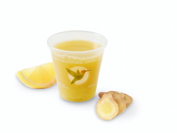 Order Lemon Ginger Shot food online from Robeks Fruit Smoothies and Healthy Eats store, San Diego on bringmethat.com