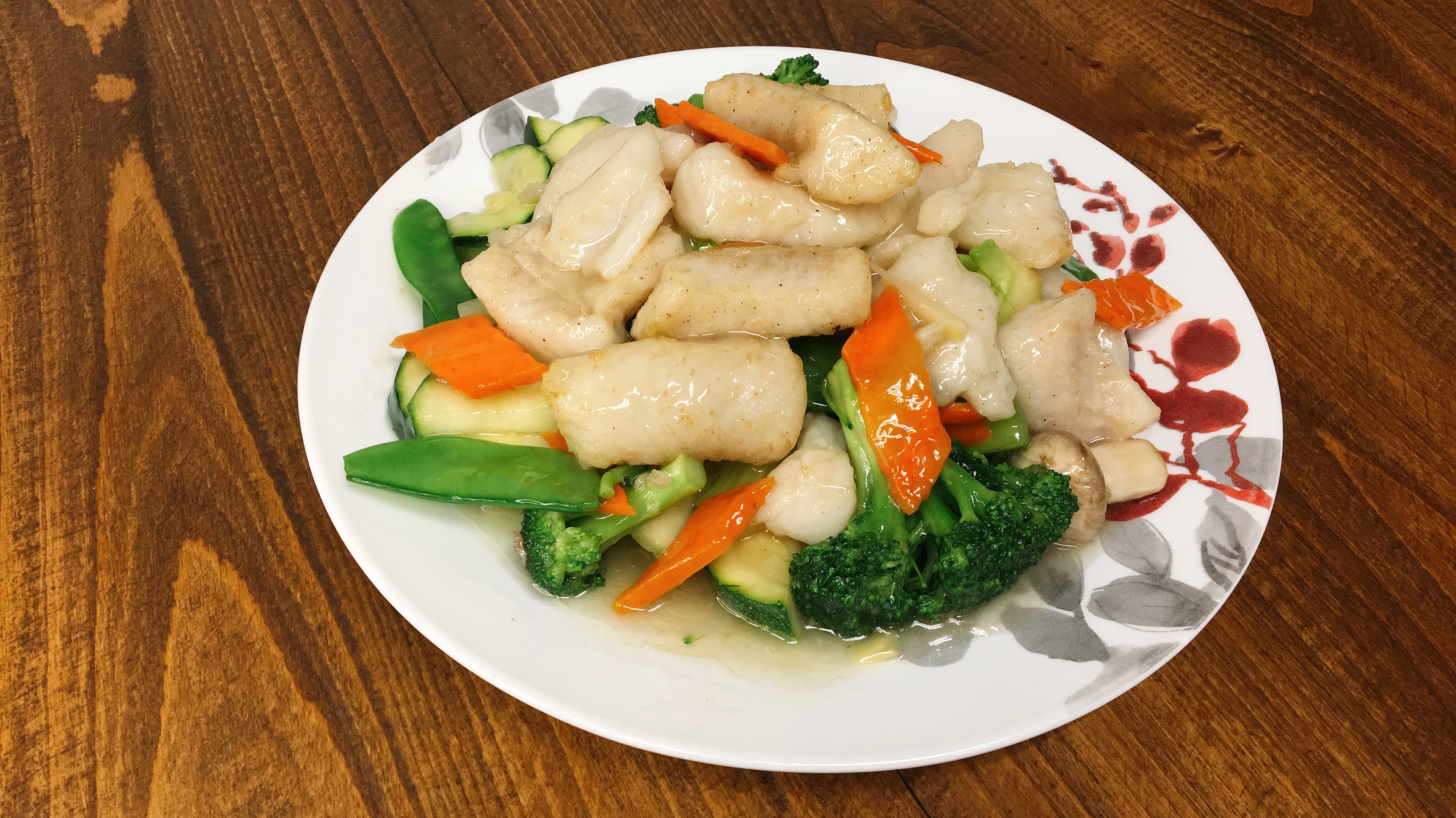 Order Fish Fillet w/ Mixed Vegetables food online from China Garden store, Castro Valley on bringmethat.com