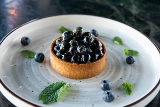 Order Blueberry Tart food online from Berri's cafe store, Los Angeles on bringmethat.com