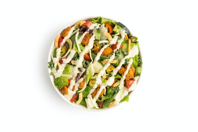Order Jalapeño Ranch Crispy Chicken Salad food online from Saladworks store, Dover on bringmethat.com