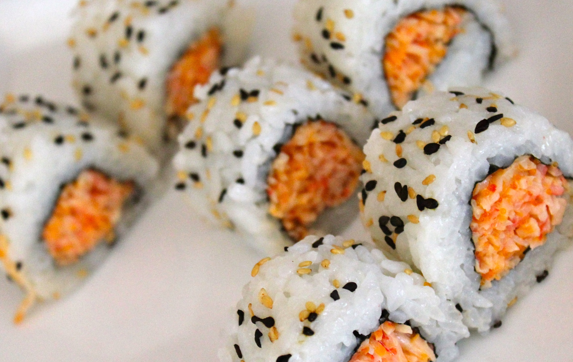 Order Spicy crab meat roll x2 food online from Buffet Dynasty store, Canton on bringmethat.com
