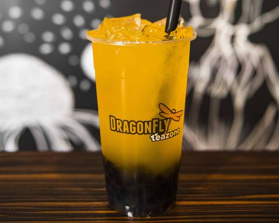 Order Mango Bubble Tea food online from Dragonfly Tea Zone store, Independence on bringmethat.com